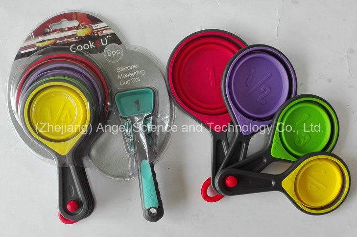 Holiday Silicone Cooking Utensil Measuring Spoon Set Sk18