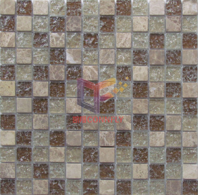 Stone Mix Cracked Crystal Mosaic (CC152)