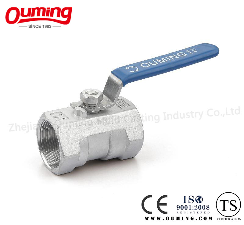 1 PC Stainless Steel Ball Valve with Handle