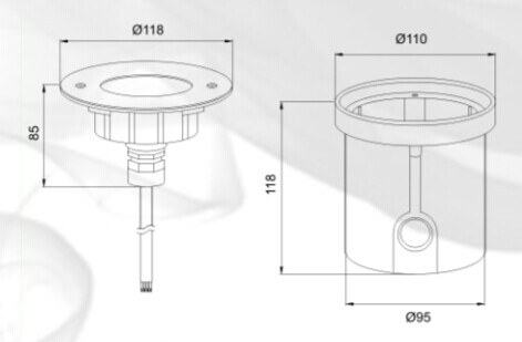 Stainless Steel 3W LED Underwater Swimming Pool Lights (JP94631)