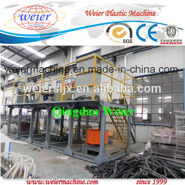 PE Spiral Wrapping Band Production Line/Spiral Pipe Extrusion Line