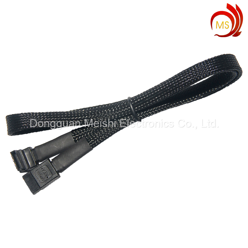 China Manufacturer Sleeved SATA Cable