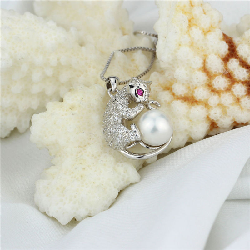 Newest Tiger Animal Shaped Pearl Pendant Designs