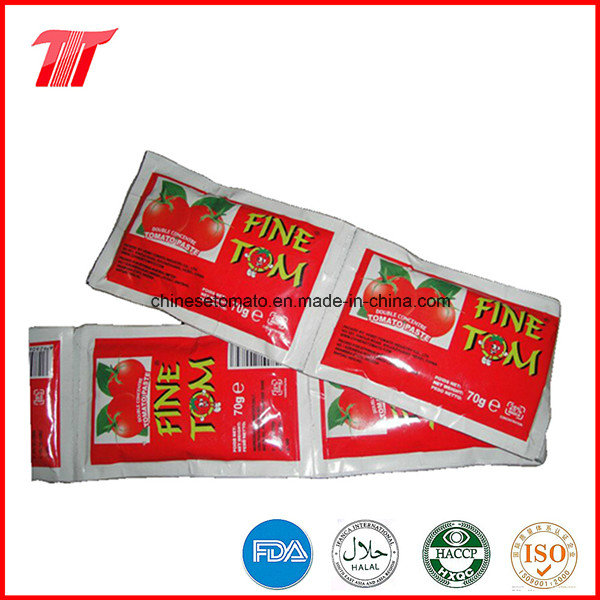 70g Fine Tom Organic Sachet Tomato Paste