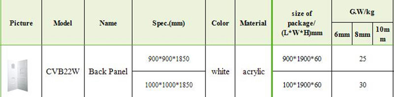 Acrylic Plate/Decorative Material/Acrylic Board (A-CVB22)