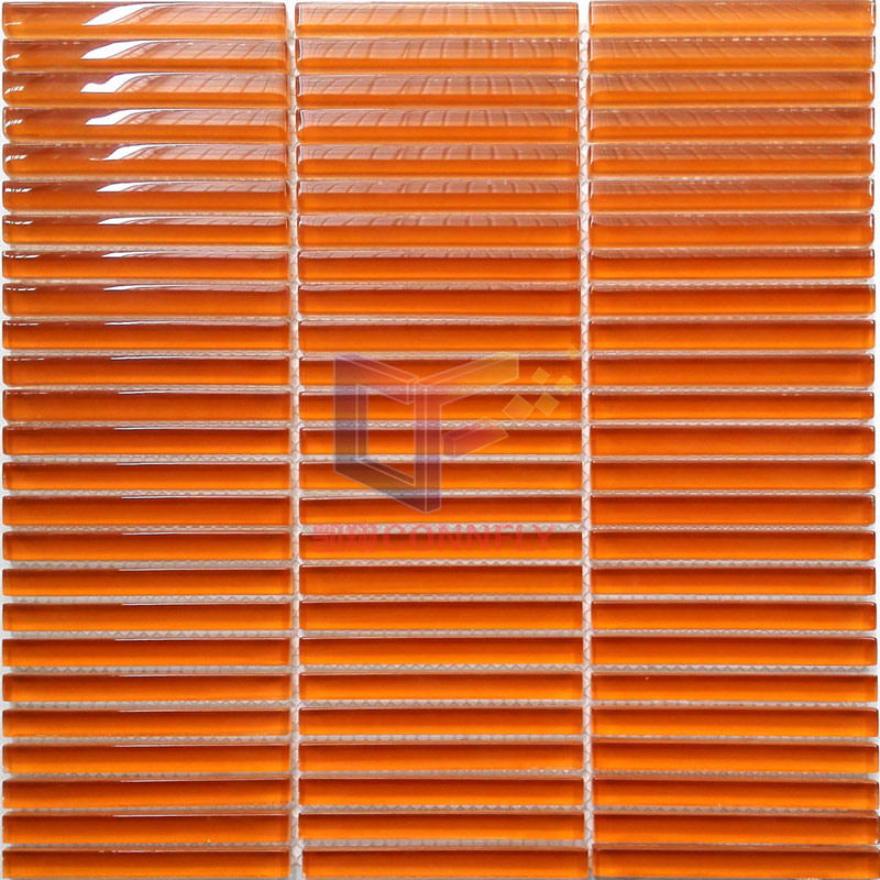 Orange Color Glass Mosaic (PT105)