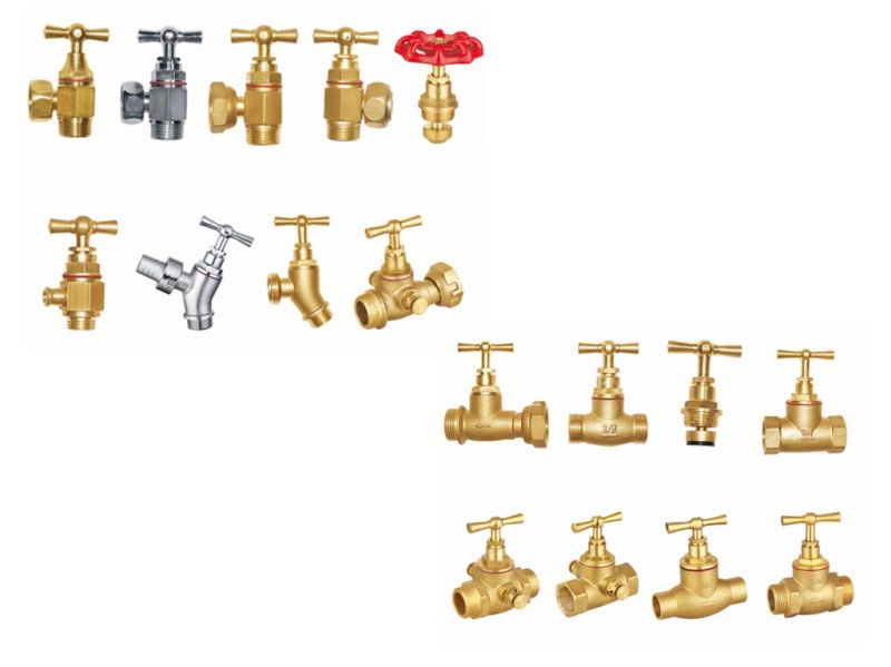 Brass Angle Valve for Water (a. 0142)