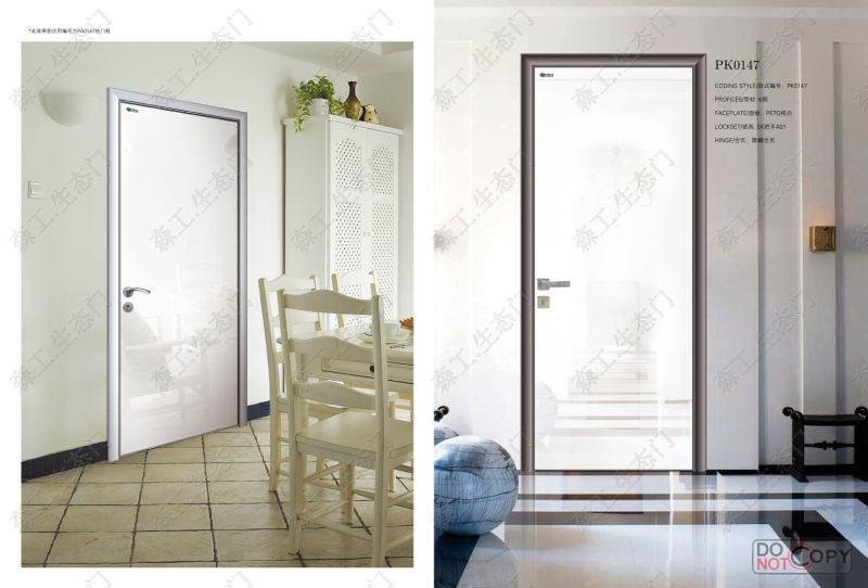 Home Design Aluminum Wood Door