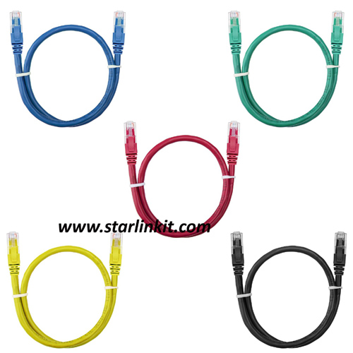 Cat5e RJ45 Ethernet Patch Cord Cable Compatible with Poe Connections