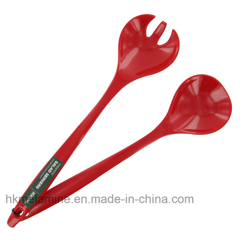 Mlelamine Salad Spoon Set with Logo (FW3538)