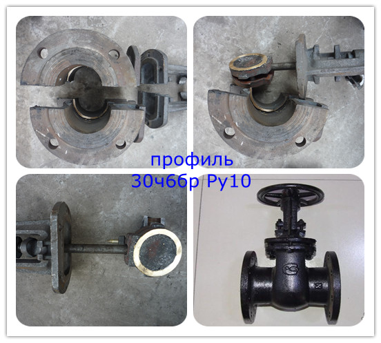 GOST Standard Gate Valve Pn16