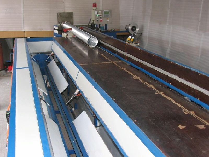 Automatic Spiral Flexible Aluminum Foil Duct Machine