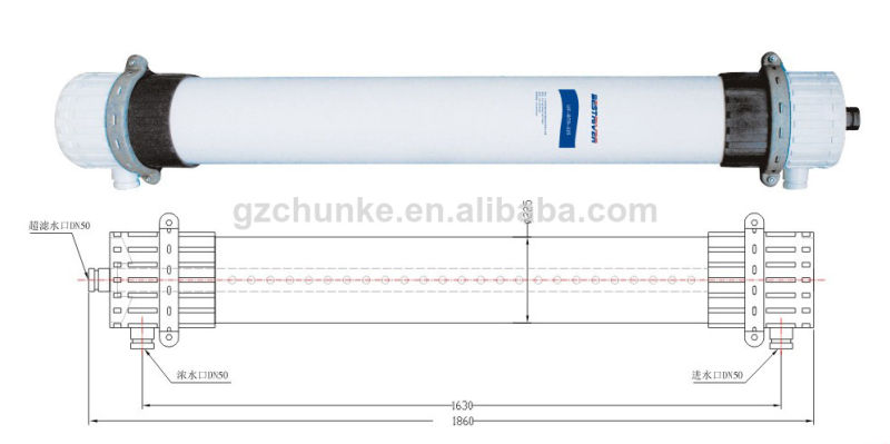 Hot Sale PVC, PVDF UF Membrane for Water Treatment Plant