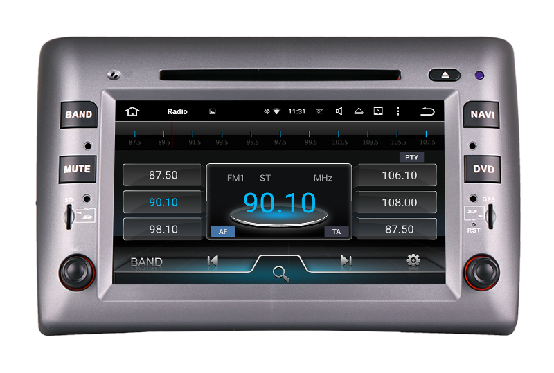 Hl-8807 Navi GPS for FIAT Car DVD Player with Competitive Price