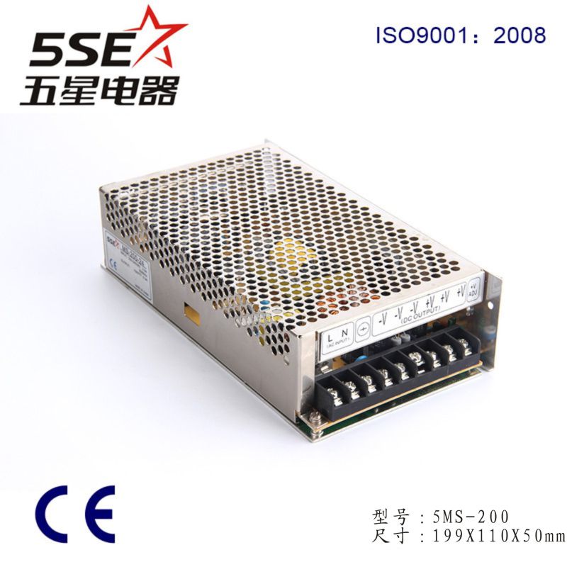 5ms-250-24 AC/DC Power Supply Switch 24V 250W DC Power Supply 24VDC Constant Voltage LED Driver