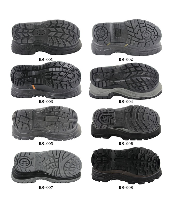 Leather Work Shoes, Comfortable Safety Shoes, Steel Toe Safety Shoes RS012