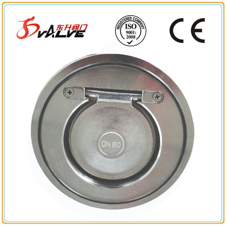 Stainless Steel Wafer Thin Type Single Disc Check Valve