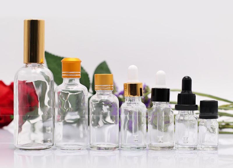 Transparent Essential Oil Glass Bottle (NBG02)