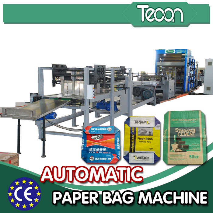 Automatic Multiwall Valve Paper Bag Production Line for Cement, Chemical and Food