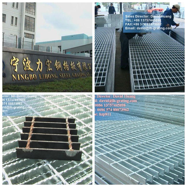 Hot DIP Galvanized Fabricated Steel Grating for Industry Floor and Drain Cover