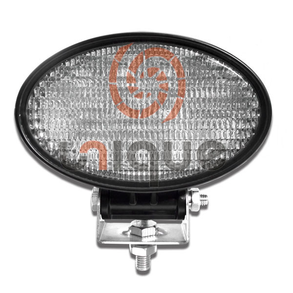 Close Flood Beam LED Work Lamp Oval Shape