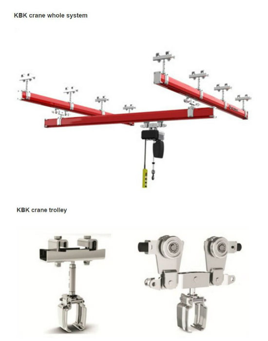 2 Ton European Design Kbk Flexible Crane