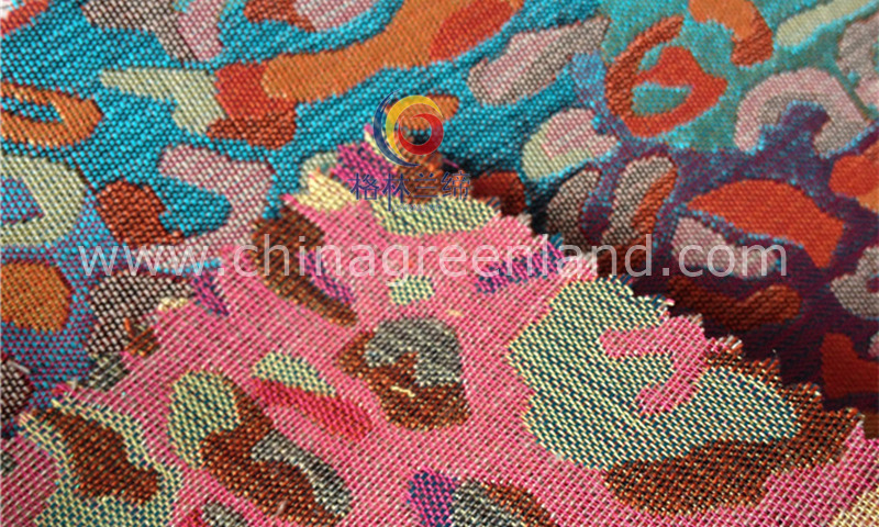 100%Cotton Bright Silk Jacquard Fabric for Garment Textile (GLLML060)