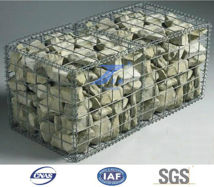 Low-Carbon Steel Wire Galvanized Gabion Basket