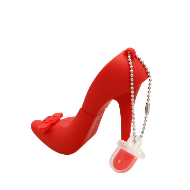 Valentine's Gift Sexy Red High Heel Shoes USB Disk Creative USB Drives