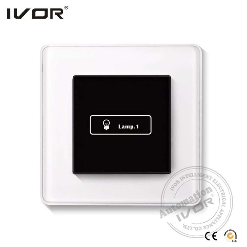 1 Gang Lighting Switch Touch Panel Glass Outline Frame (HR1000A-GL-L1)