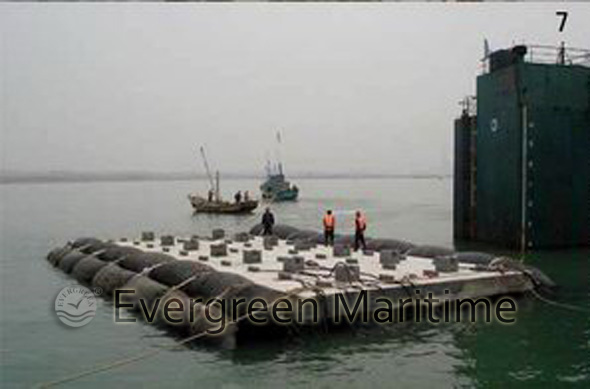 ISO Approved CCS ABS Certificated Natural Rubber Marine Ship Launching Airbag