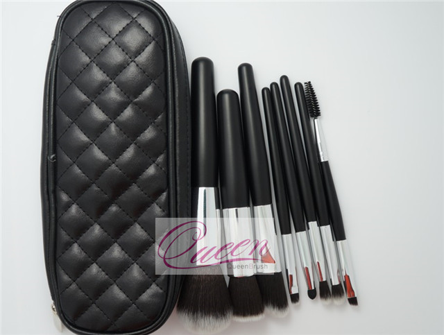 Synthetic Hair Makeup Brushes 8PCS Cosmetic Makeup Brush Set