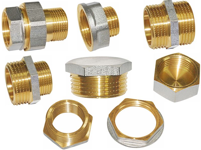 Brass Pipe Fitings (a. 7008)