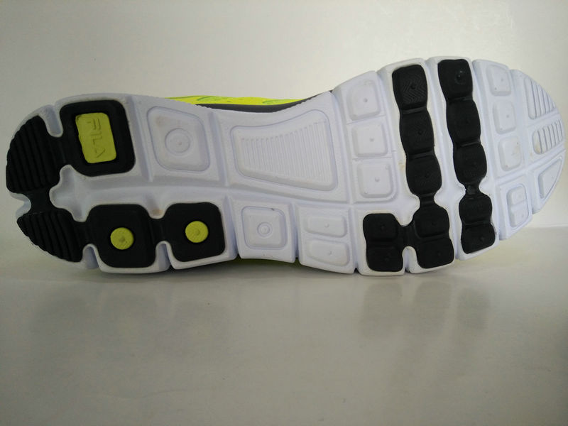 Men's Fluorescent Yellow Sports Shoes