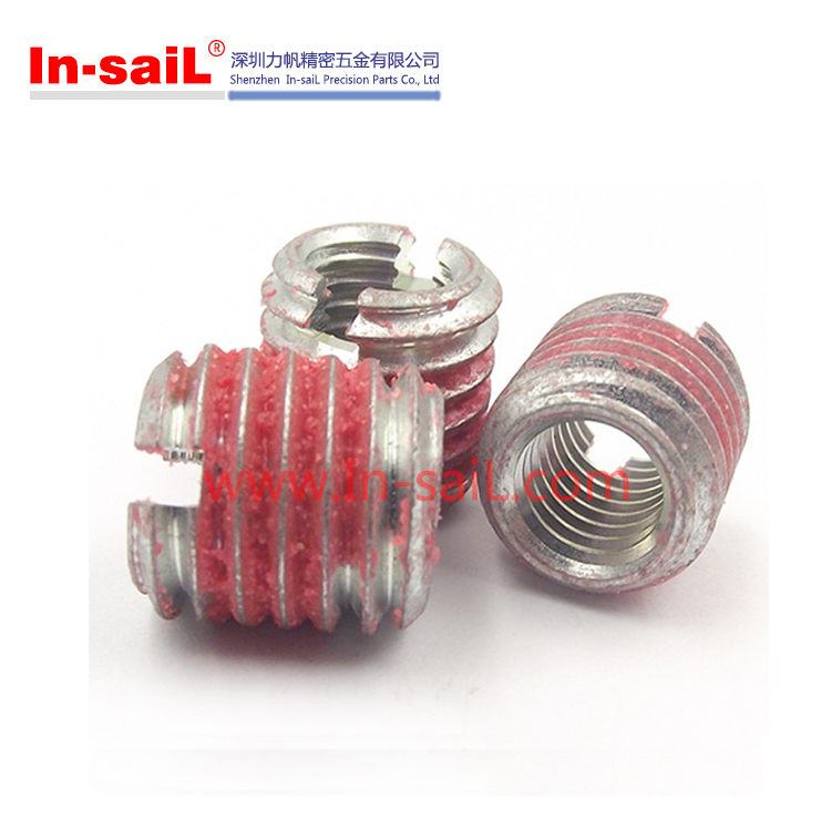 Self Tapping Thread Insert Nut Rubber Coating for Light Alloy