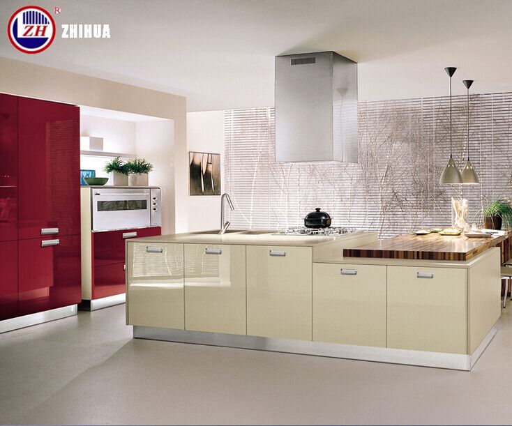 Wooden Kitchen Cabinets with More Than 15 Years Experience (customized)