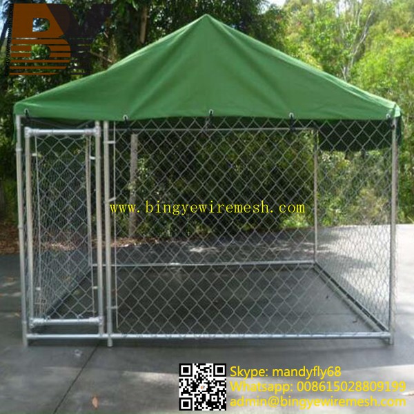 Welded Dog Cage Chain Link Dog Kennel