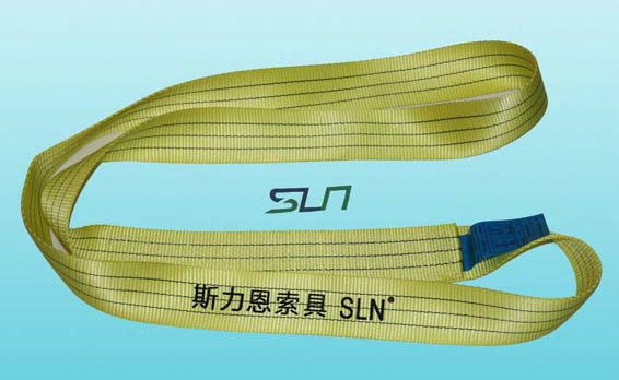 3t*10m 100% Polyester Webbing Sling Safety Factor 7: 1 Ce GS