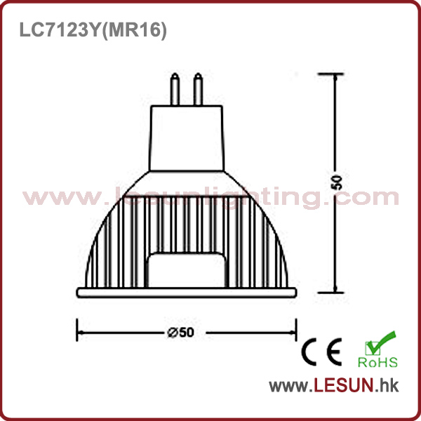 AC/DC 12V 5W Bulb Light with Gu5.3 (MR16) Base