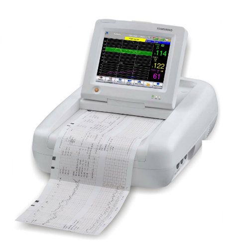 Ultrasound Doppler Twins Touchscreen Fetal Monitor with Ce (SC-STAR5000D)