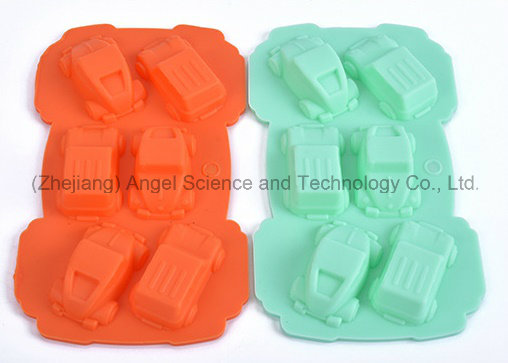 Food Grade Silicone Cake Mold Car Cookie Baking Tool Sc25