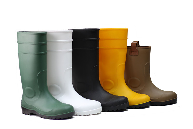 Structure Industrial Knee Safety PVC Boots