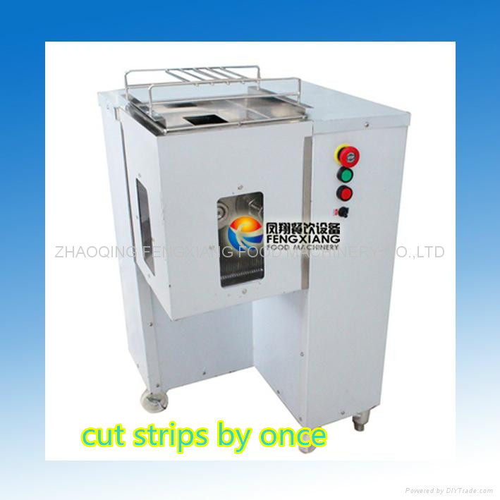 Industrial Fresh Meat Strips and Slice Cutting Machine