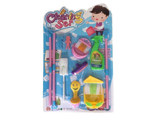Funny Design Plastic Toys of Children Cleaning Set