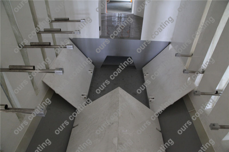 Large-Cyclone Stainless Steel Powder Coating/ Spray Booth