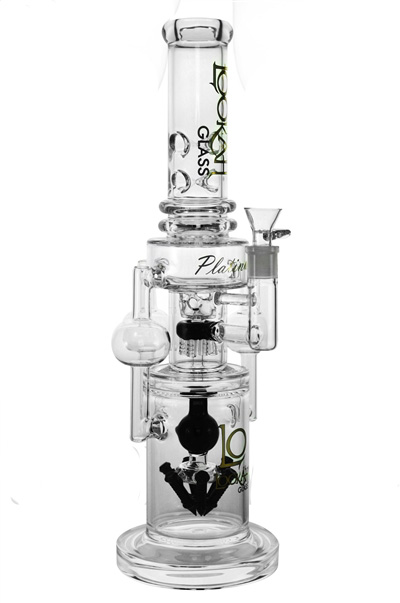 Scientific Lookah Hookah Glass Smoking Water Pipe with Crystal Ball (ES-GB-461)