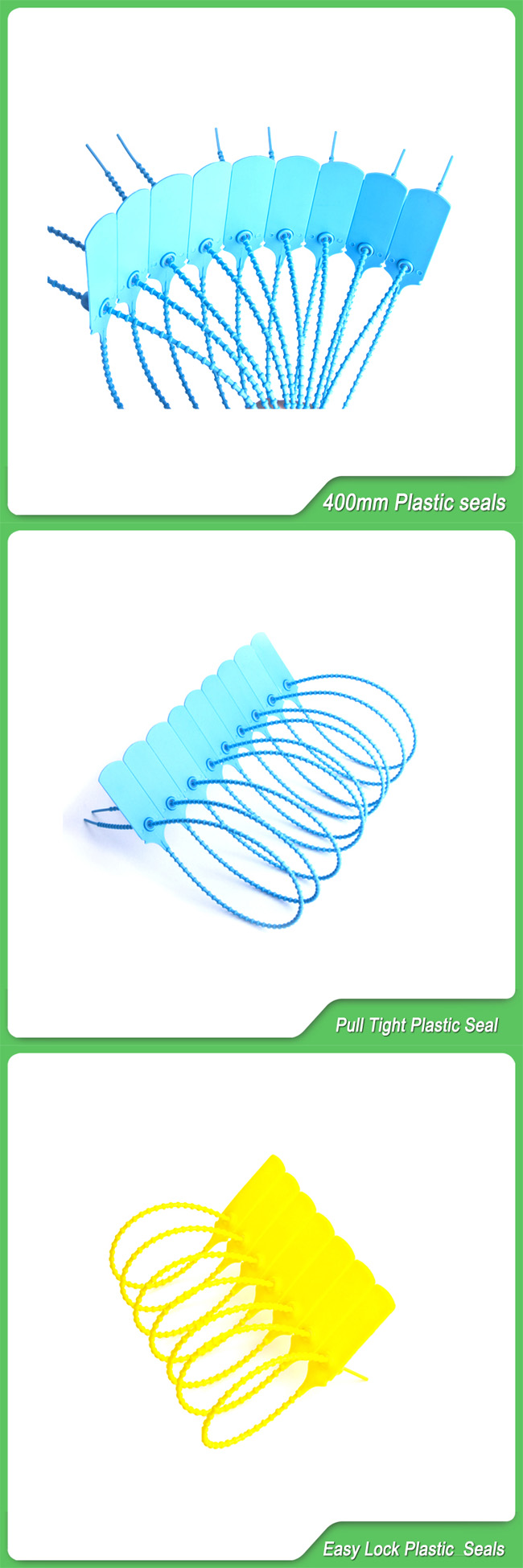 Plastic Seal (JY400-2S) Junyue Plastic Double-Fastening Seal