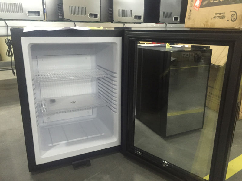 Hotel Minibars Mini Glass Door Refrigerator with Lock