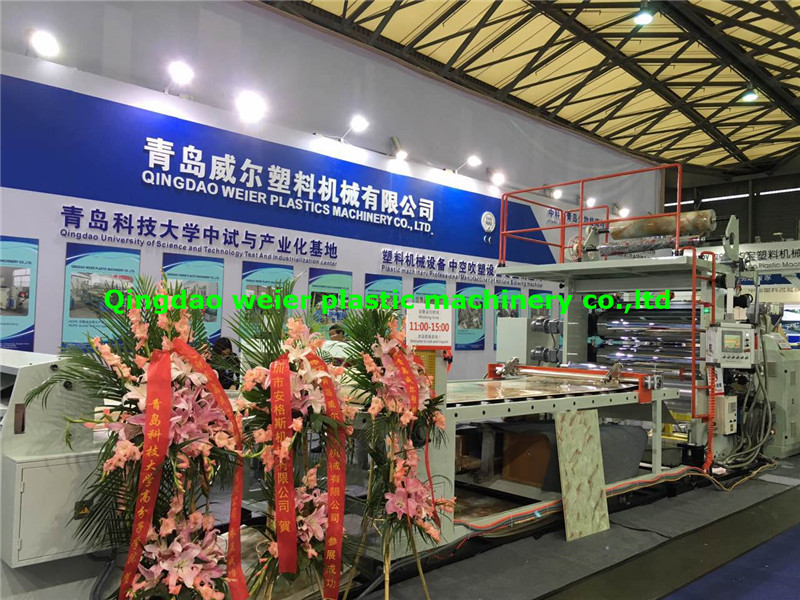 PVC-CaCO3 Decoration Sheet Production Machine