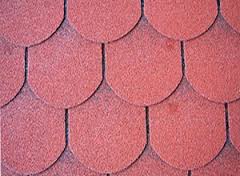 Colorful Fish Scale Asphalt Shingle